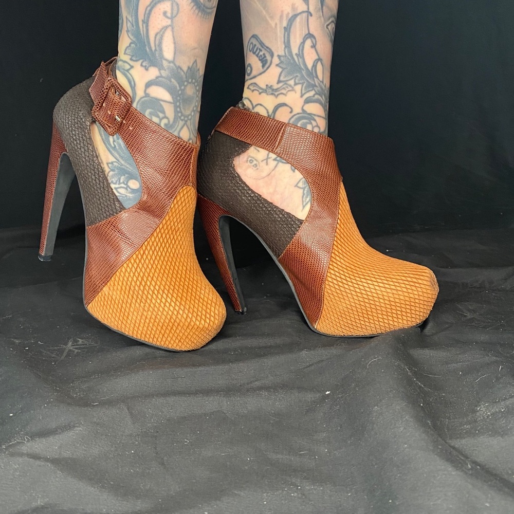 Jeffrey Campbell Platform Stiletto Booties